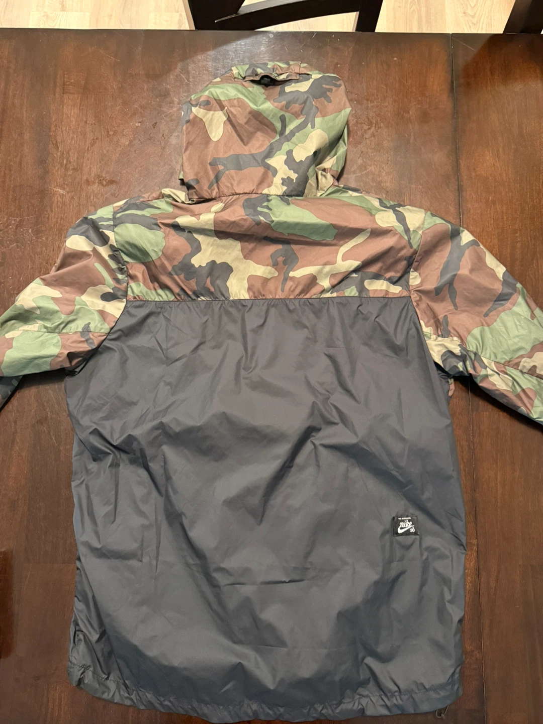 Nike SB Camo Hooded Windbreaker Jacket - photo 3