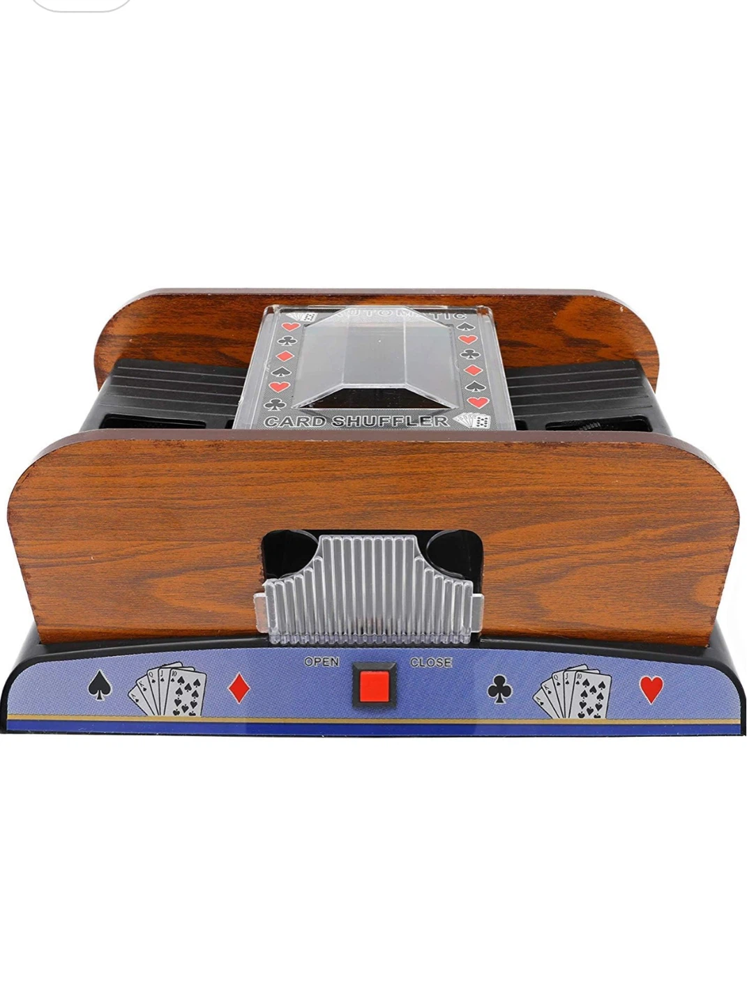 Deluxe Wooden Automatic Card Shuffler - photo 4