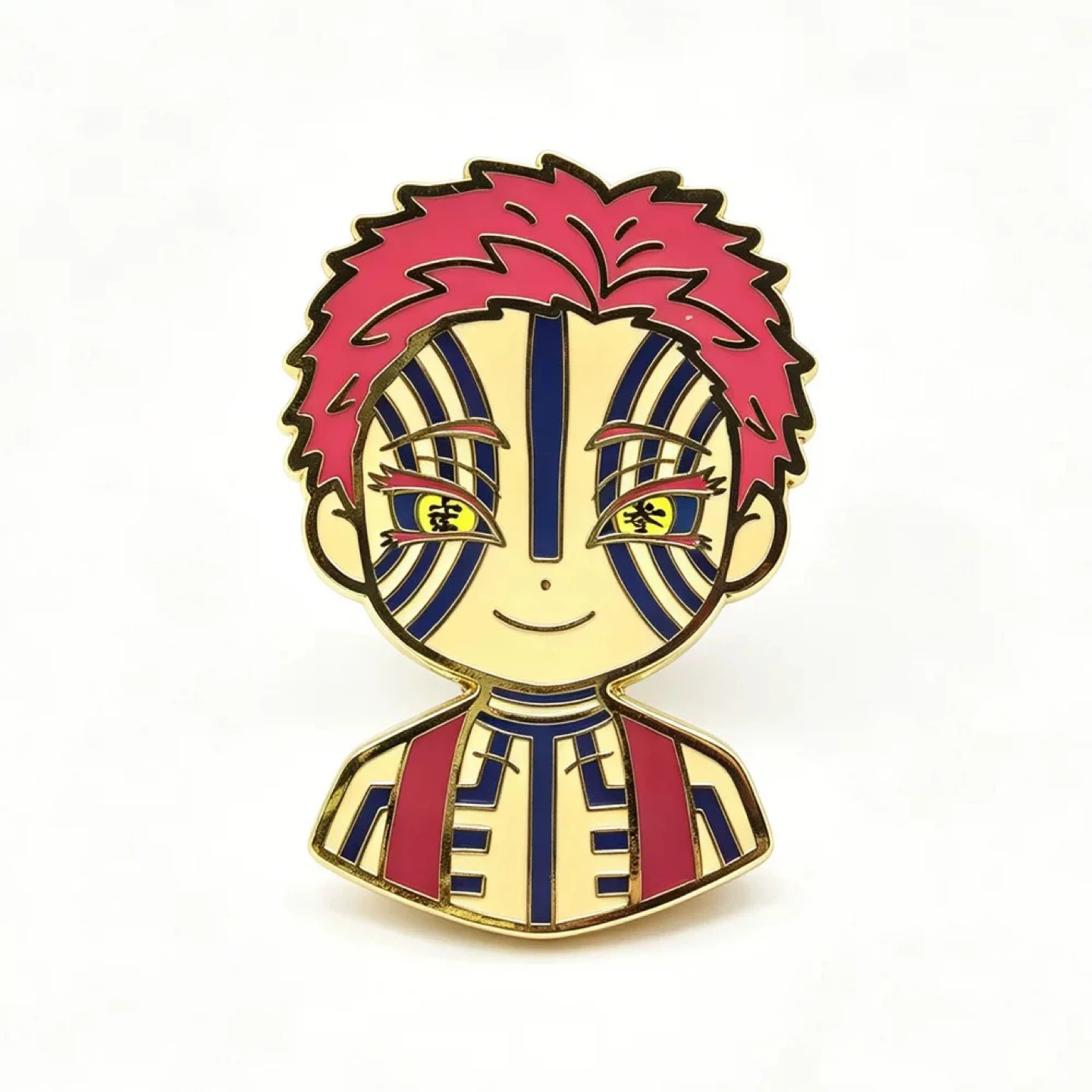 Demon Slayer Akaza Enamel Pin