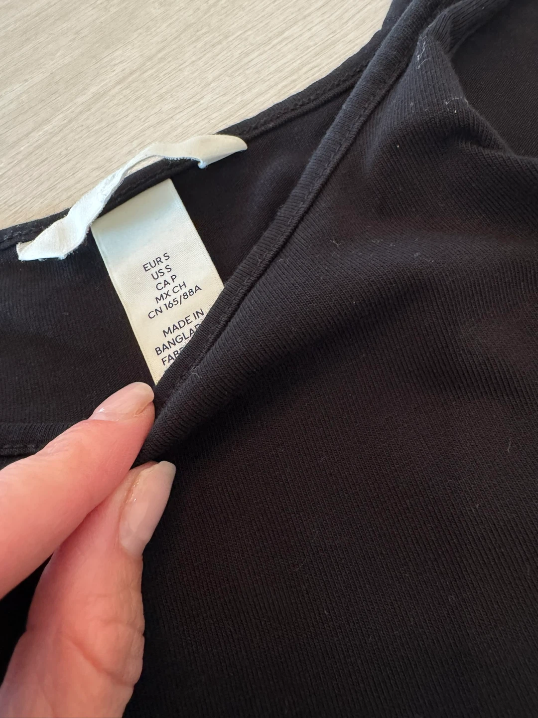 H&M Black Ribbed Midi Dress - photo 2