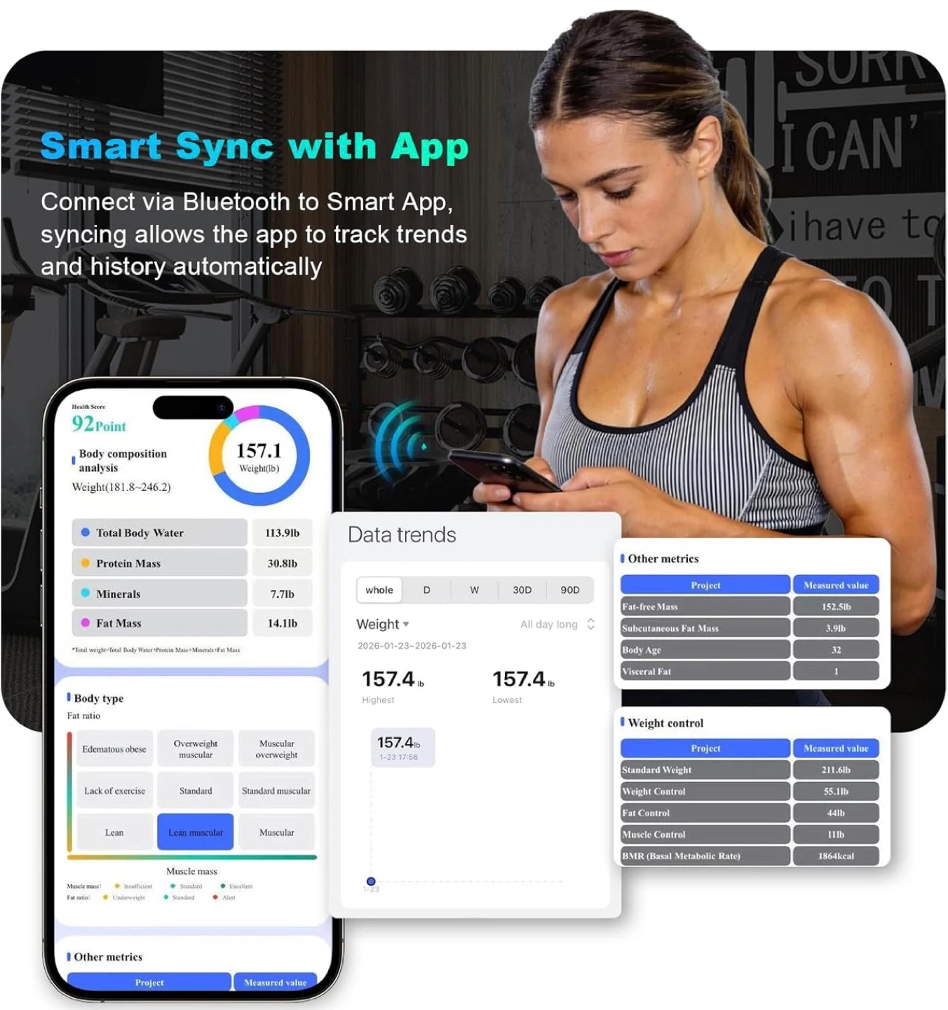 Smart Body Fat Scale - photo 3