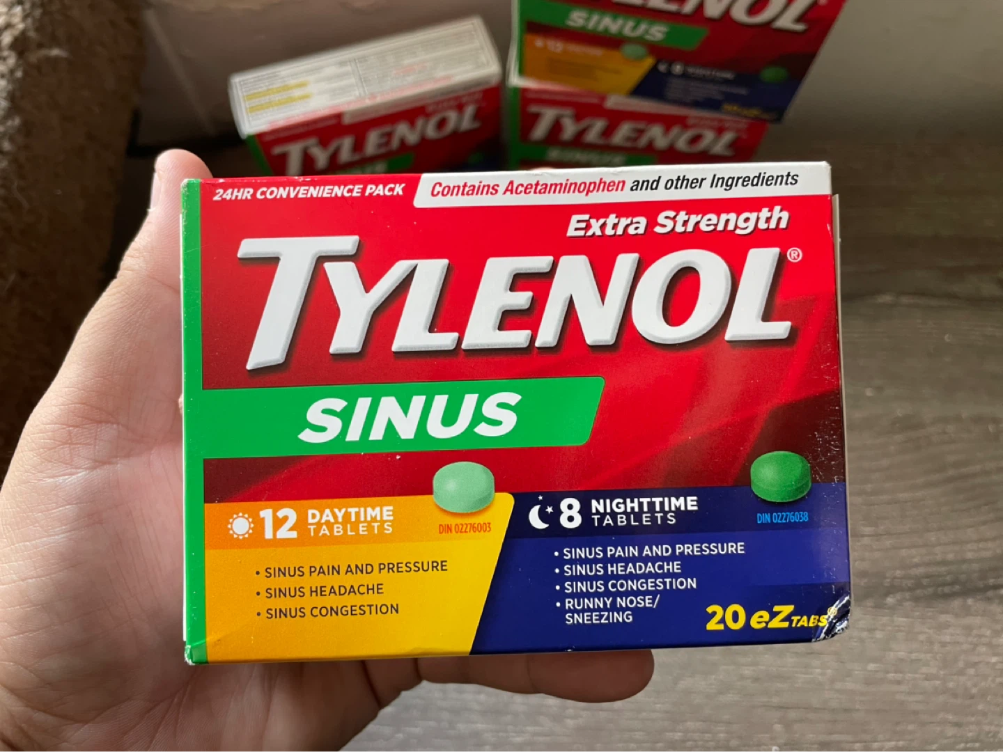 Brand New Tylenol Sinus Lot - photo 2