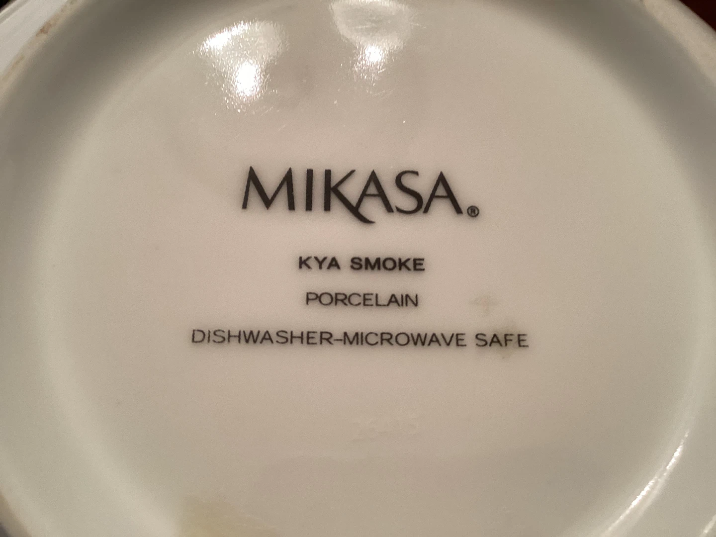Mikasa Kya Smoke Porcelain Dinnerware Set