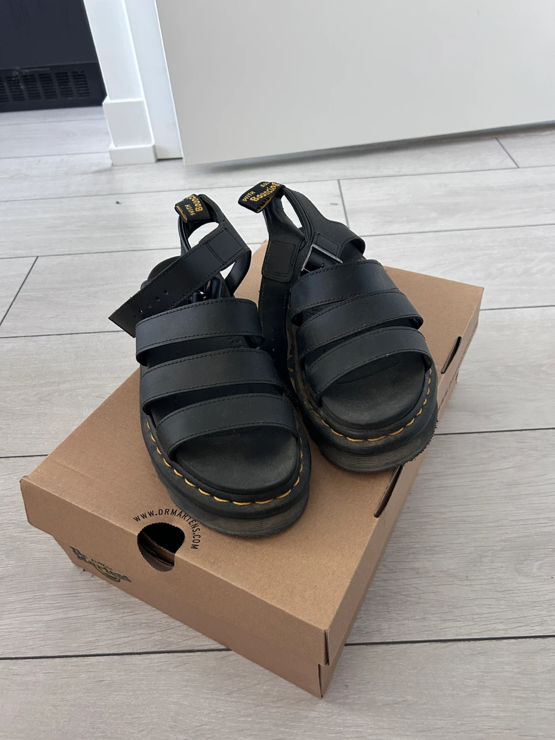 Dr. Martens Blaire Sandals Black - photo 3