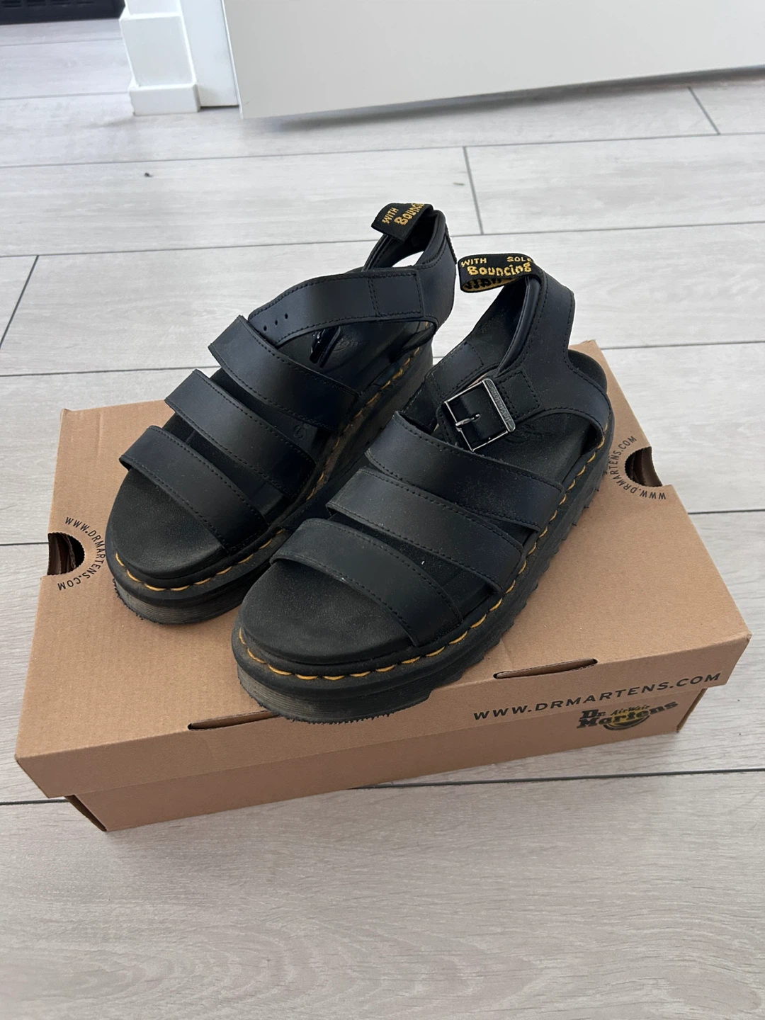 Dr. Martens Blaire Sandals Black - photo 2