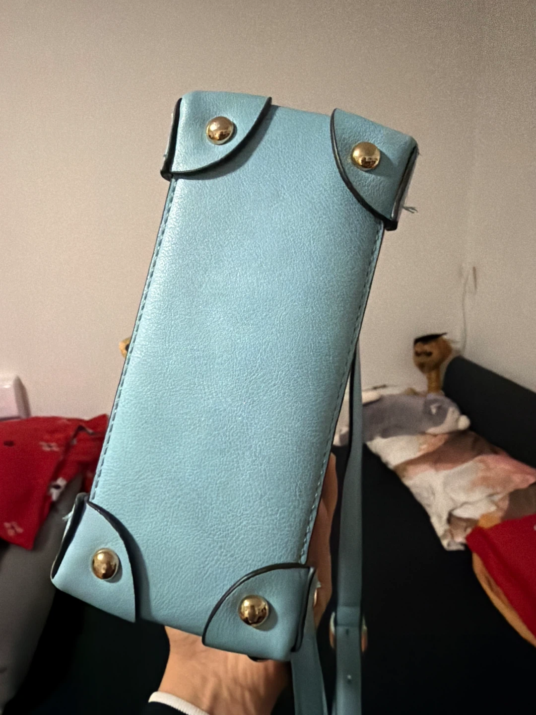 Light Blue Crossbody Handbag - photo 4