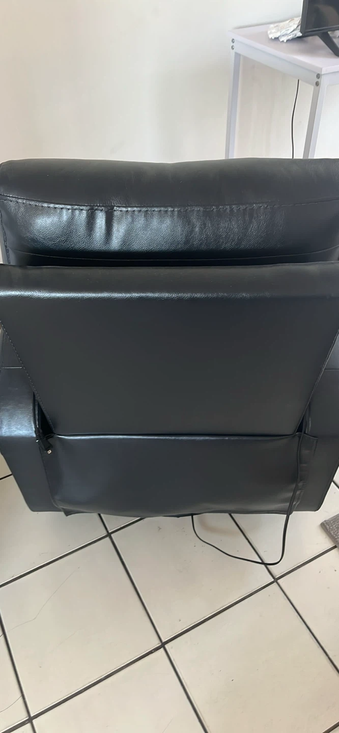 Black Leather Recliner