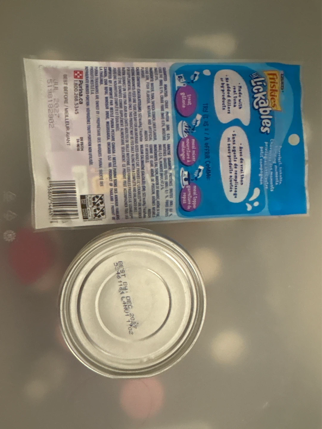 Friskies Fully Loaded Cat Food Can & Lickables Treats - photo 2
