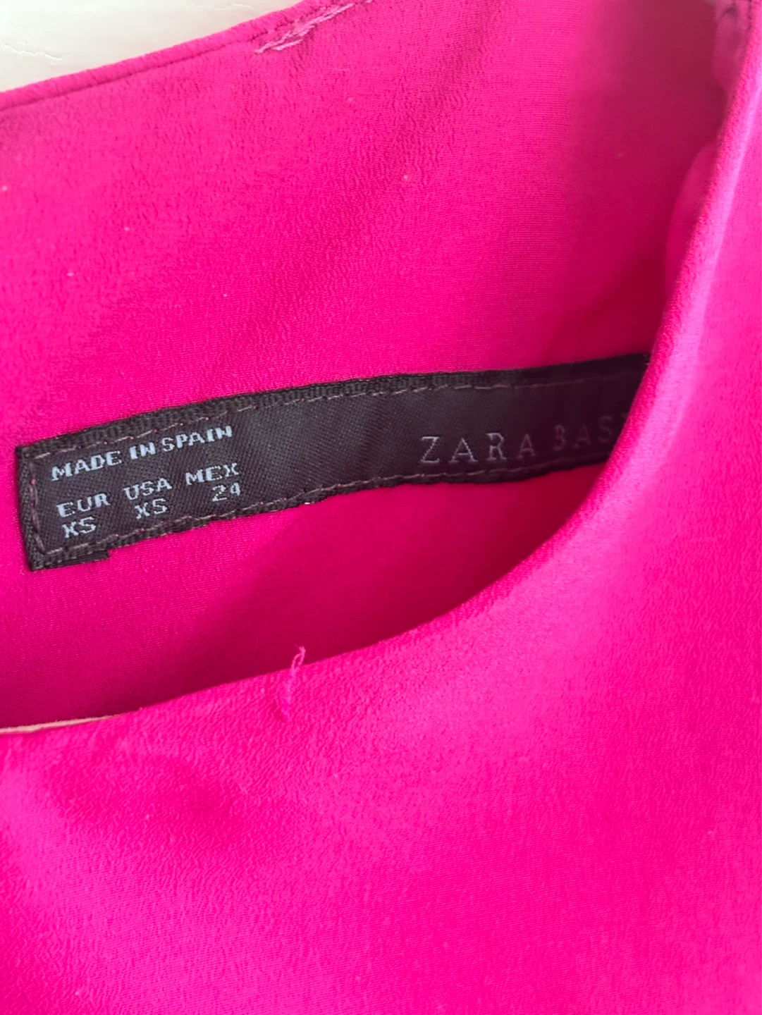 Zara Basic Fushia Top Size XS - photo 4