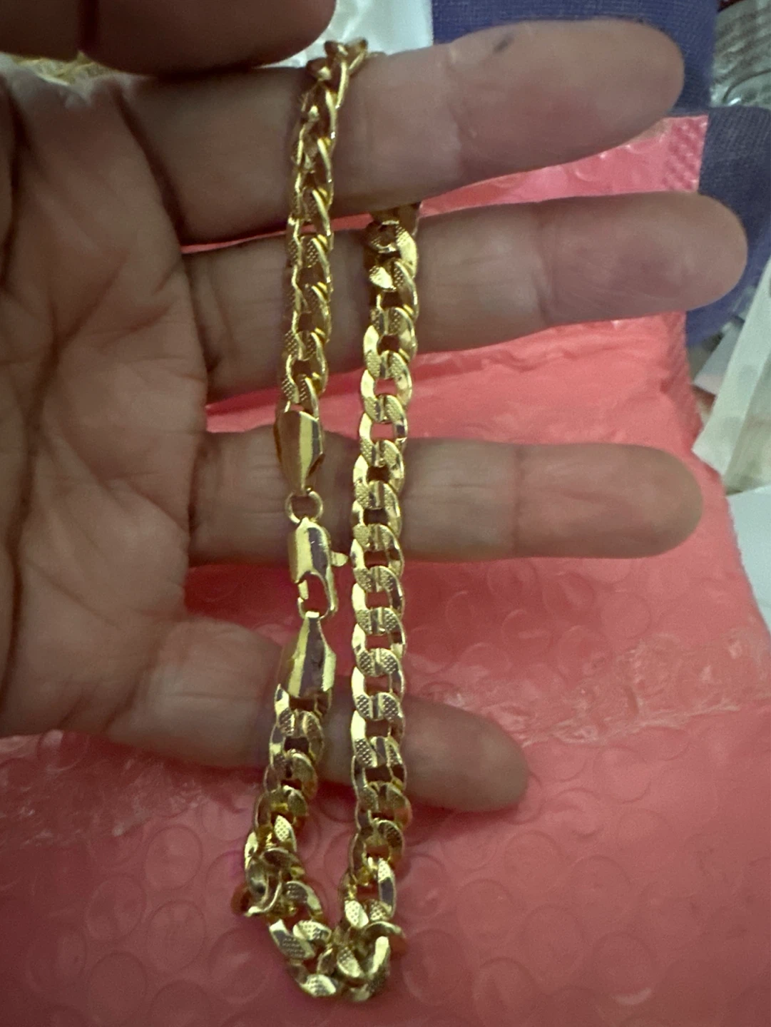 Gold  laminatedChain Necklace