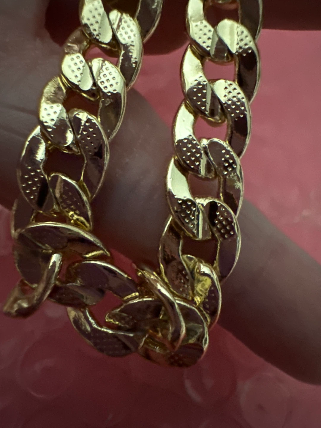 Gold  laminatedChain Necklace - photo 2