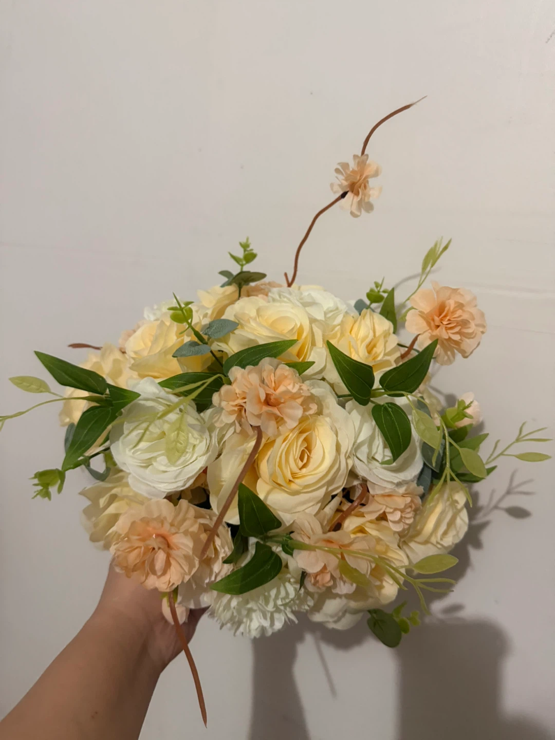 10 Artificial Flower Arrangement - Champagne Green - photo 2