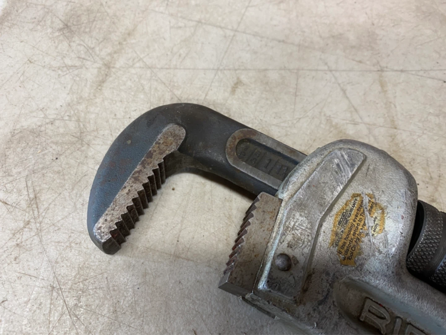 Ridgid 18” aluminum pipe wrench - photo 2