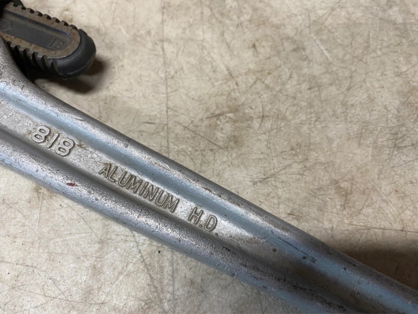Ridgid 18” aluminum pipe wrench - photo 5