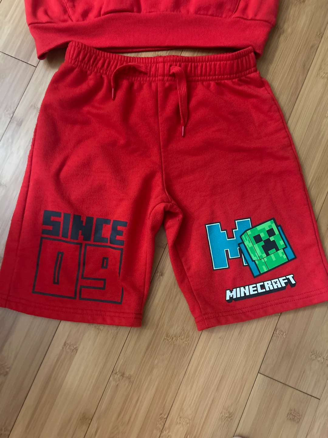 Minecraft Hoodie and Shorts Set - photo 4