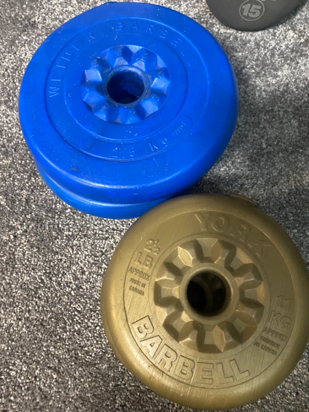 Weight Plates Set - York, Weider, Sears Roebuck - photo 5
