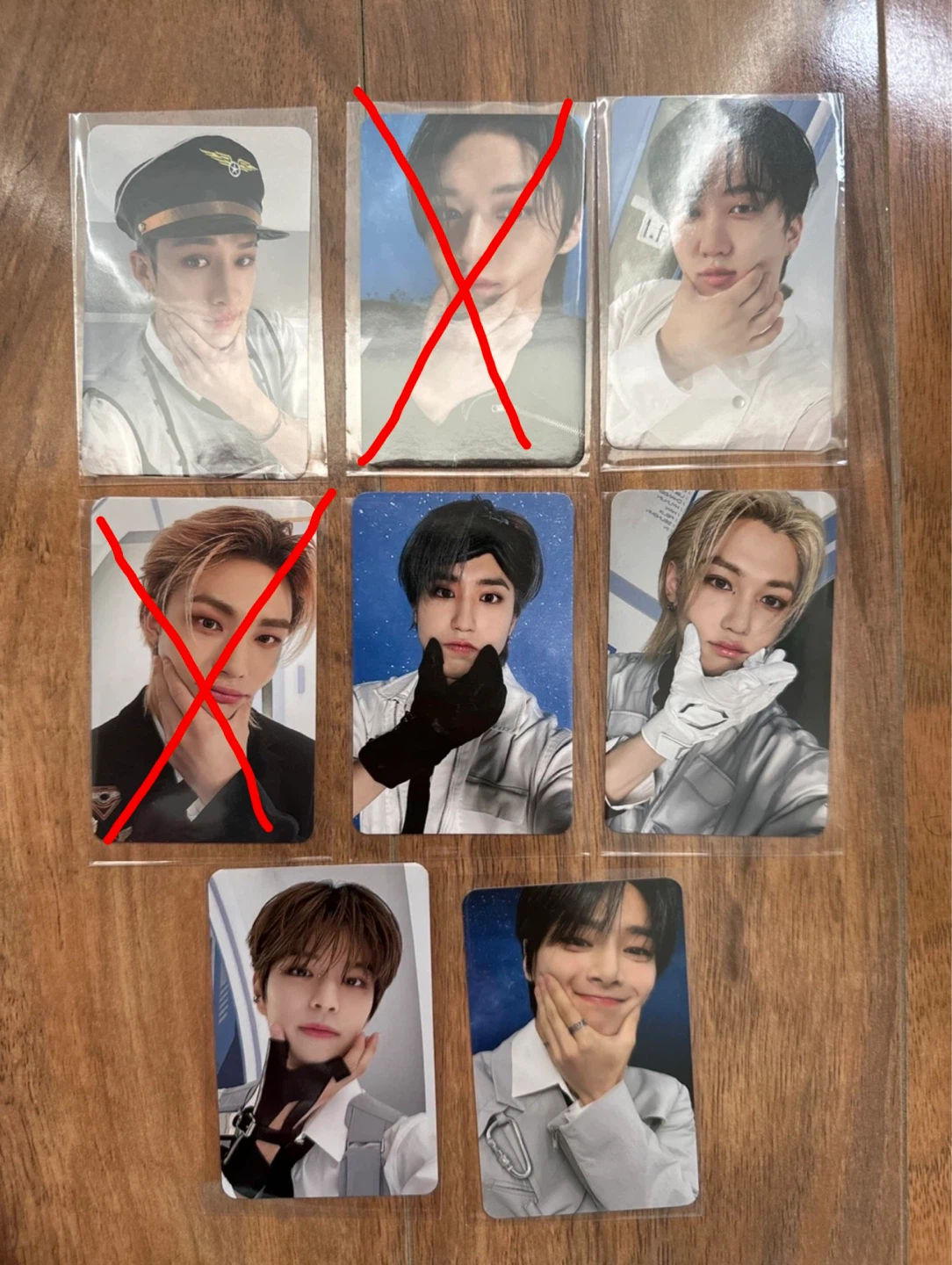 Stray Kids Pilot Photocards