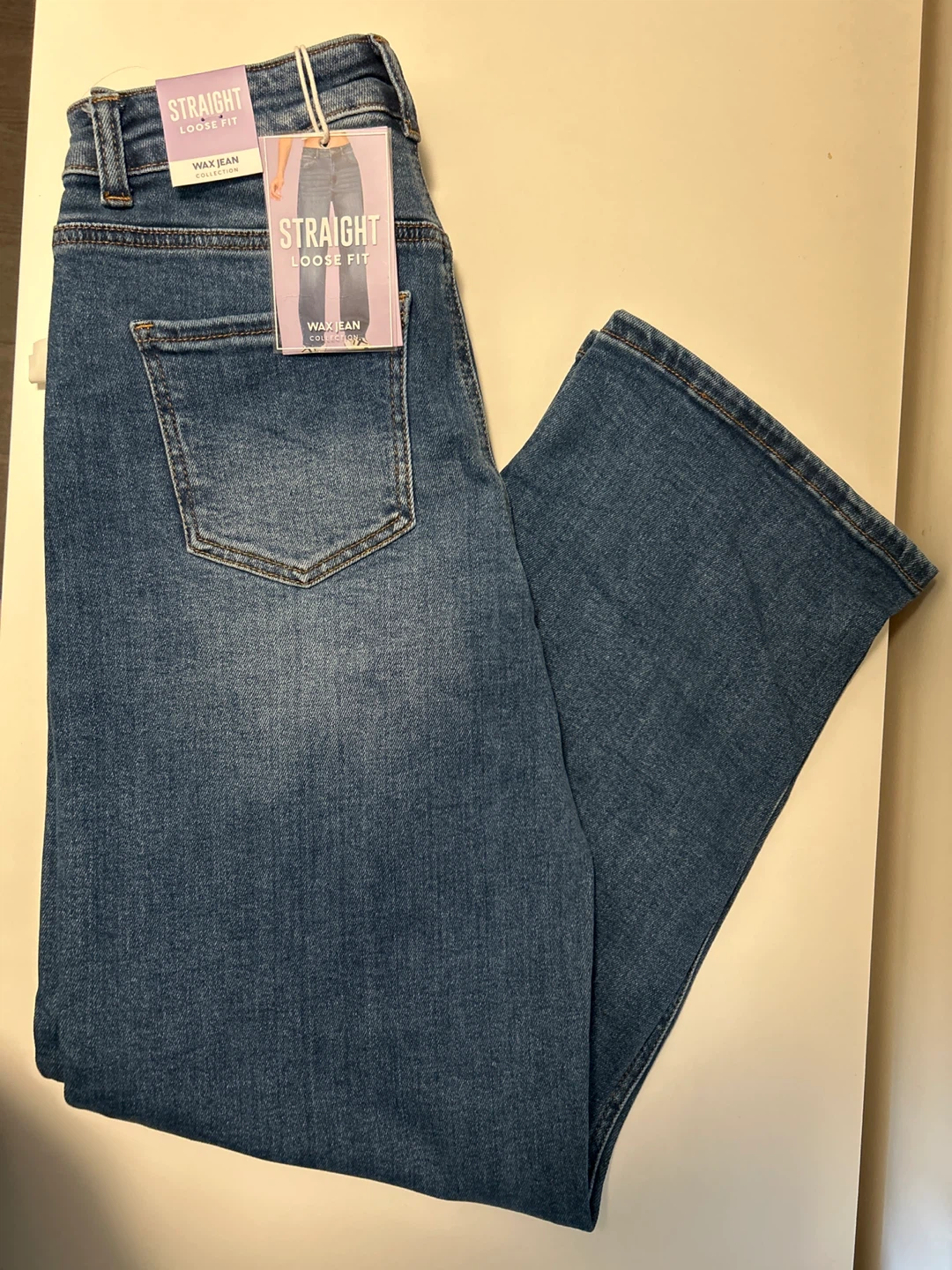 NAX JEAN COLLECTION Women's Straight Loose Fit Jeans
