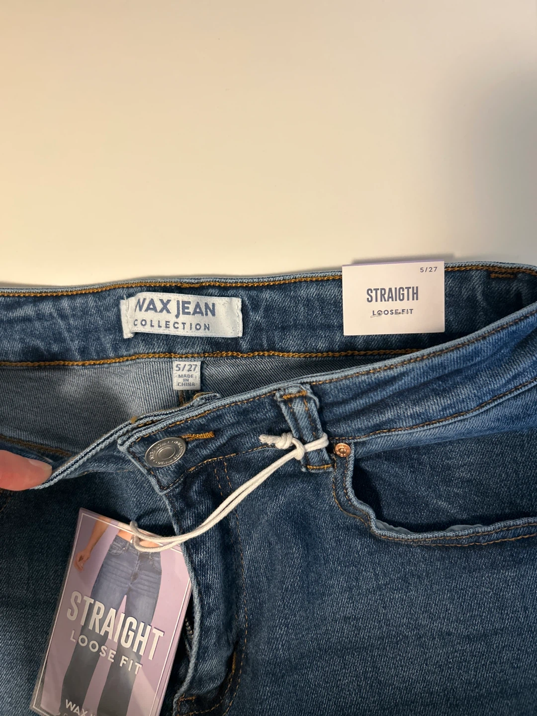 NAX JEAN COLLECTION Women's Straight Loose Fit Jeans - photo 2