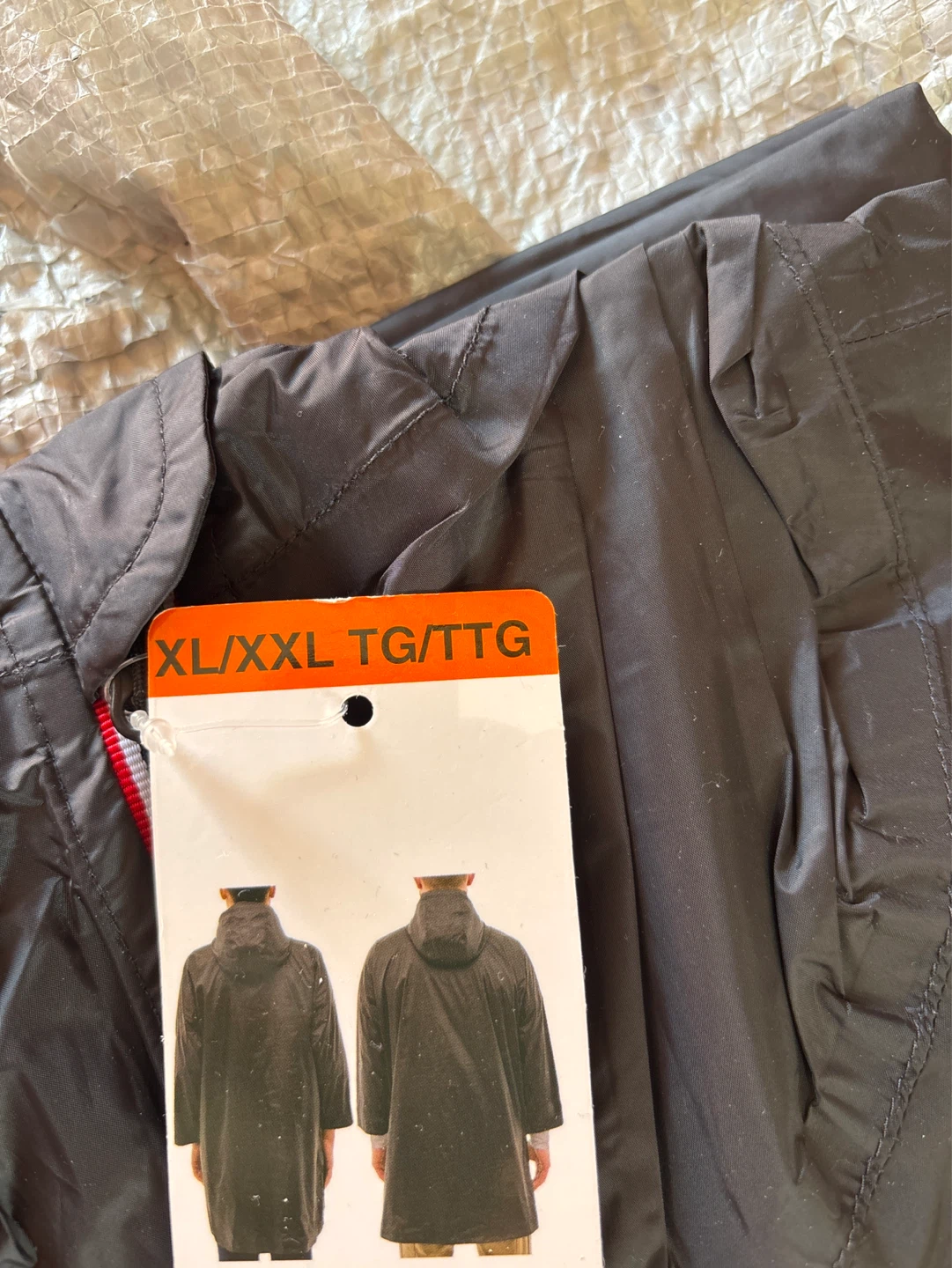 Unisex Bench. Black Rain Jacket XL/XXL - photo 3