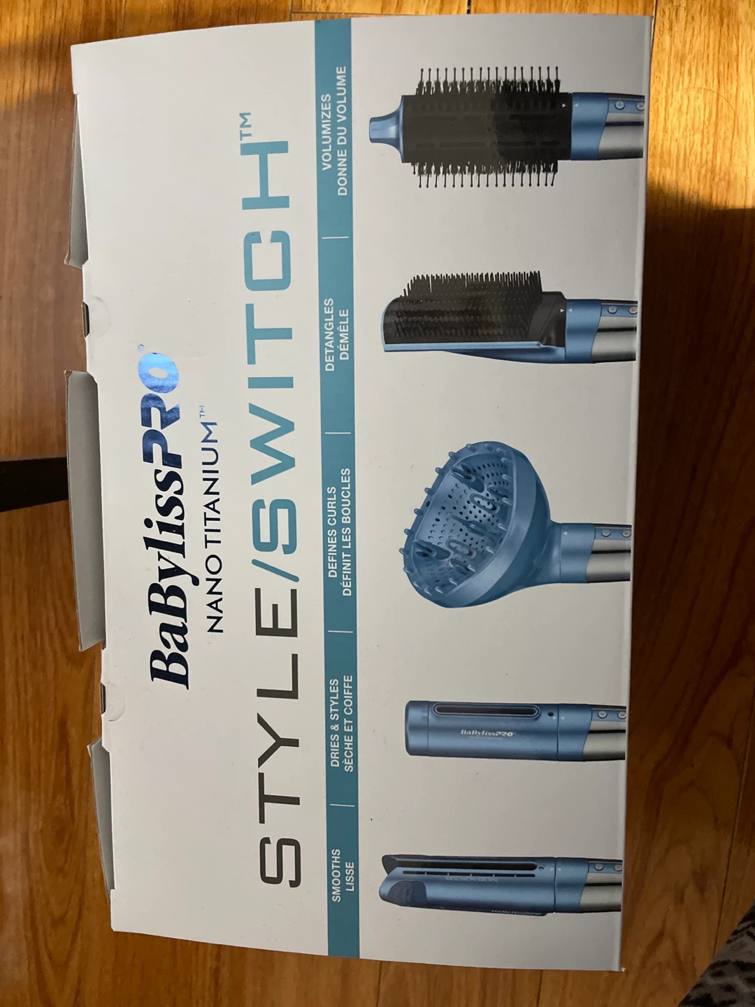 BaBylissPRO Nano Titanium Style/Switch Hair Styling Tool