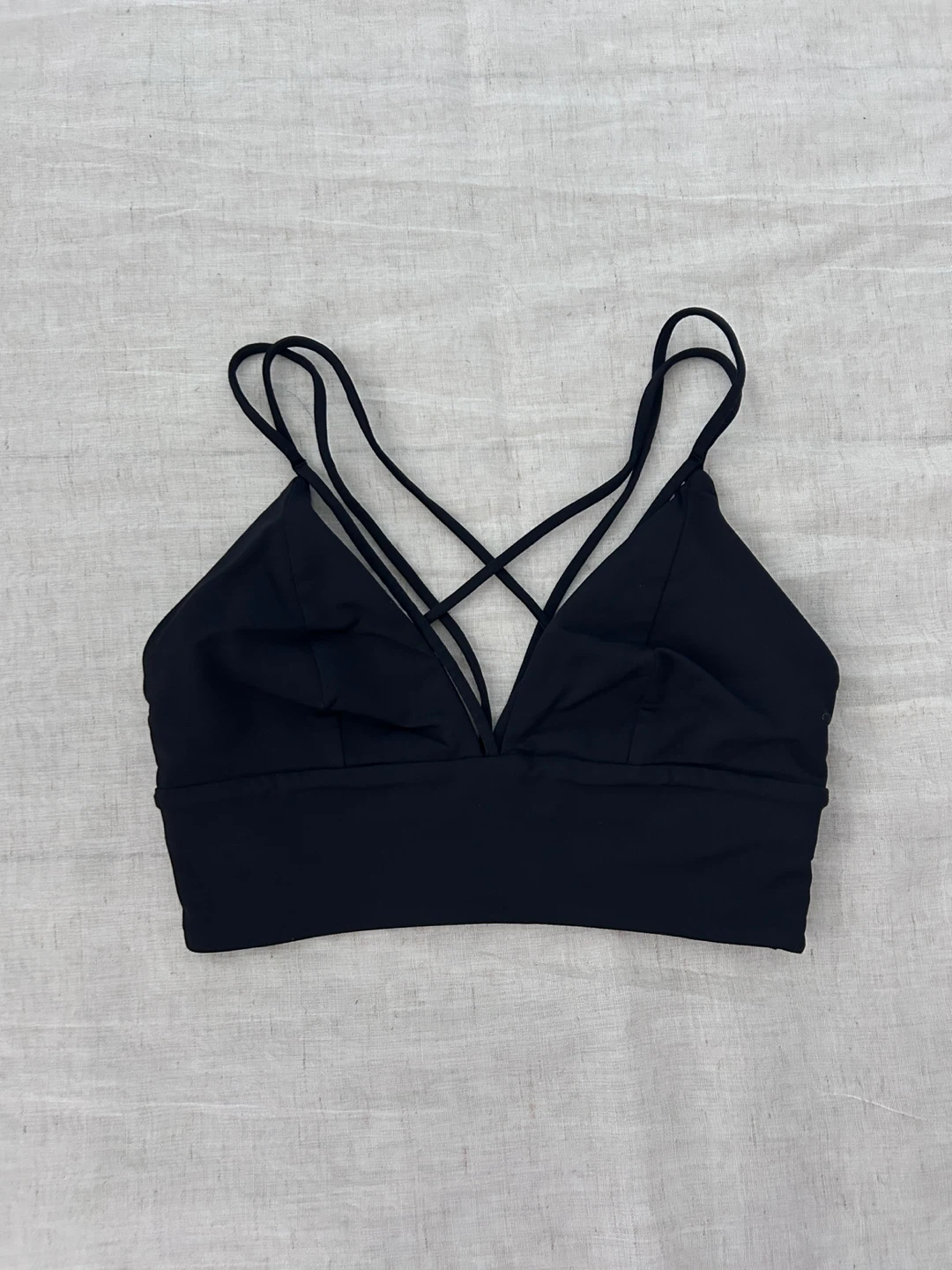 Lululemon Black Strappy Bralette