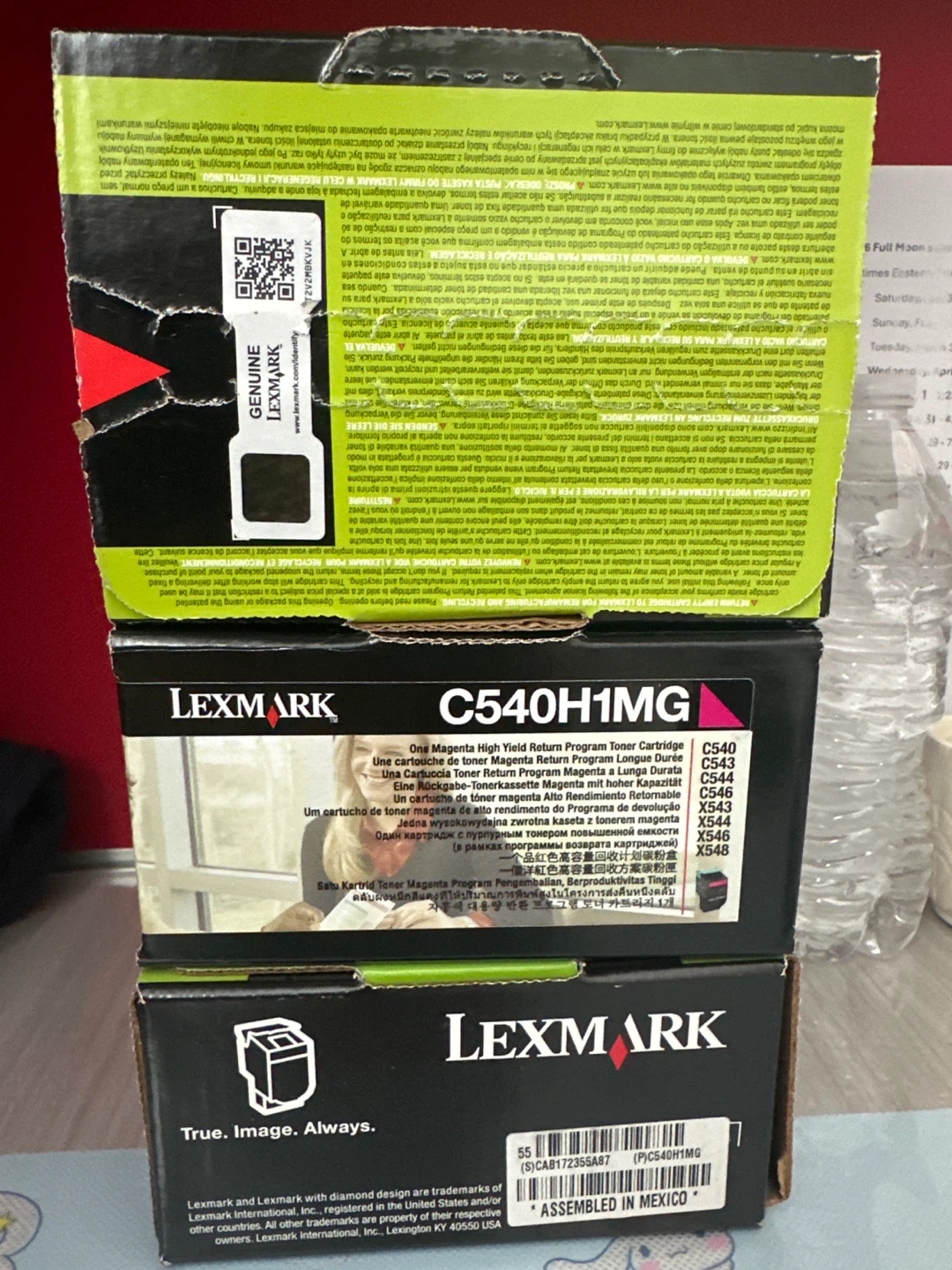 Lexmark C540H1MG Toner Cartridge