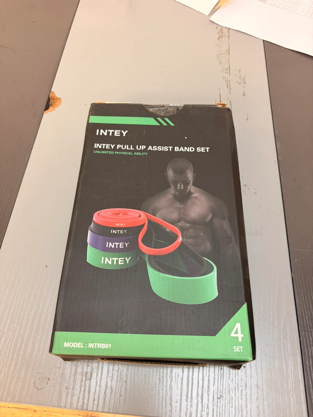 INTEY Pull Up Assist Band Set