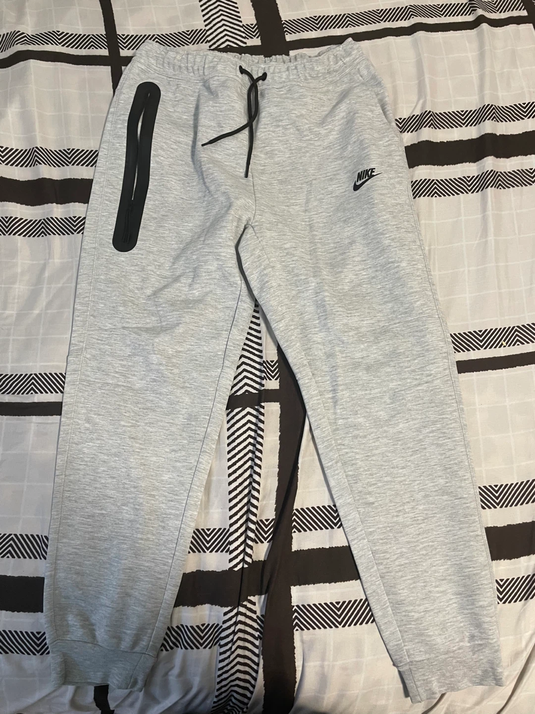 Nike Tech Fleece Full-Zip Hoodie & Joggers Set Grey - photo 5