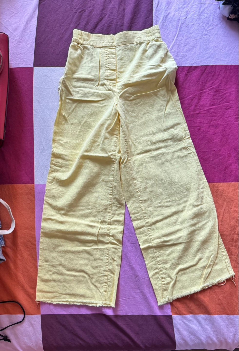 Yellow Wide-Leg Pants - photo 2