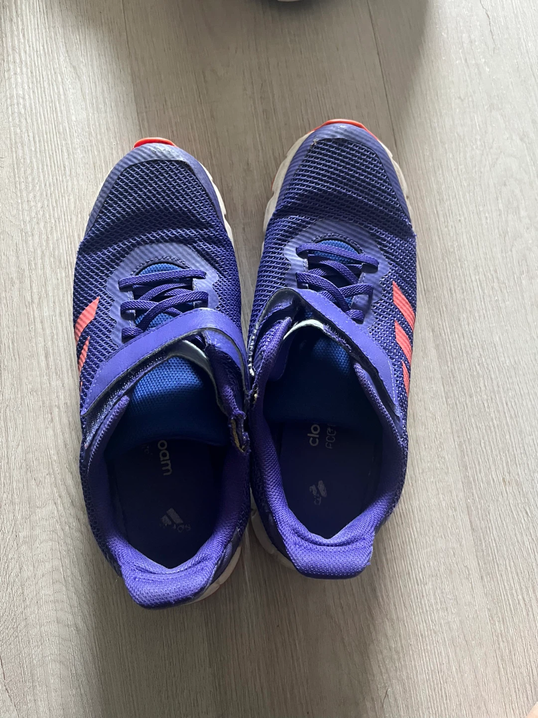 Adidas Purple Running Shoes