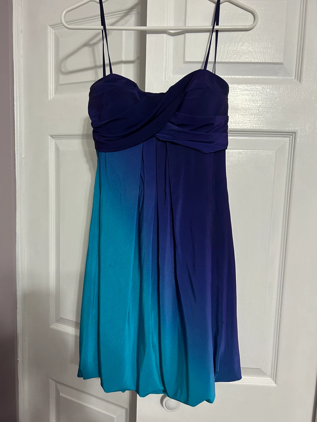 Women's Blue Ombre Party Dress