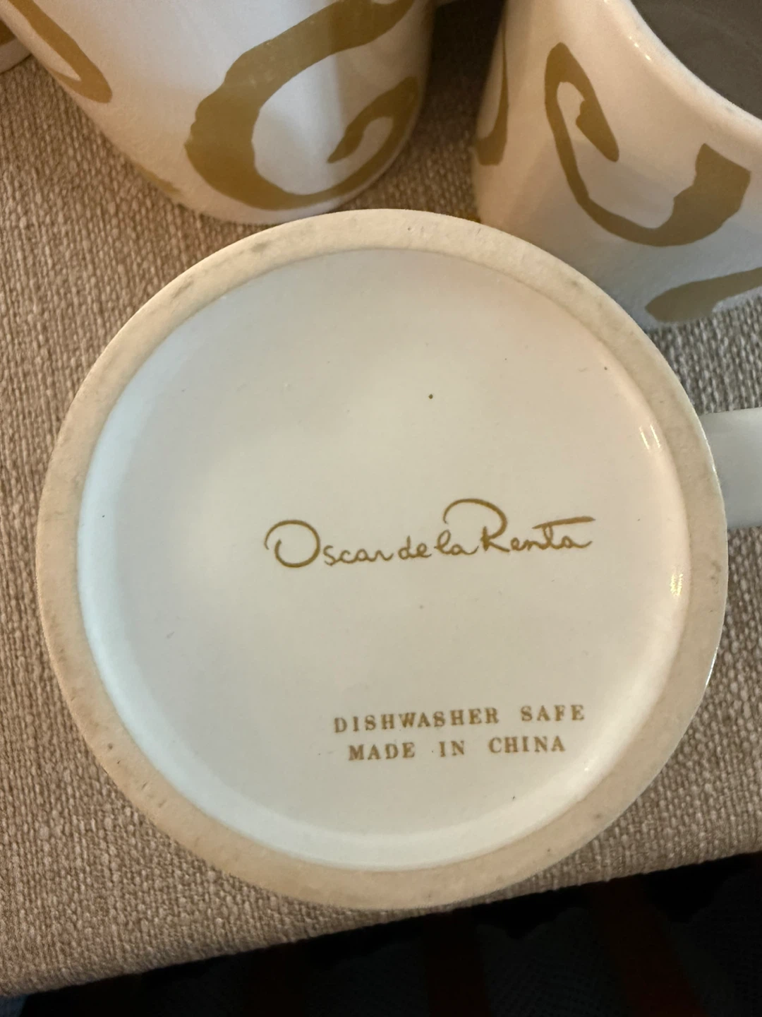 Oscar de la Renta Set of 12 Mugs - photo 3