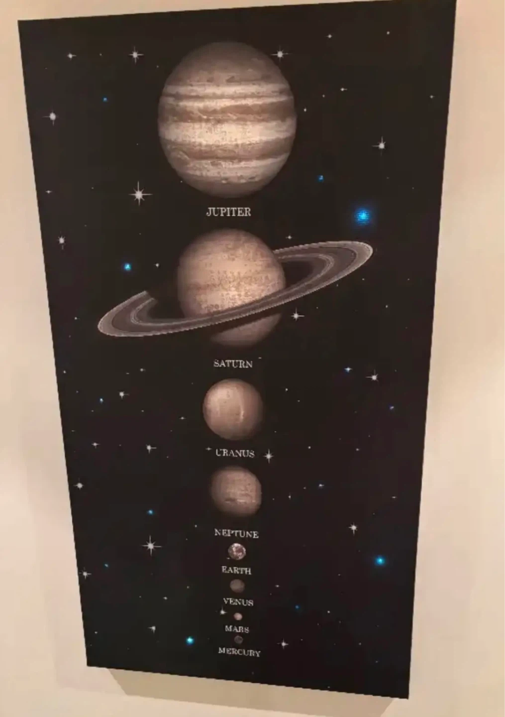 Pottery Barn Kids LED Solar System hanging decor paid $264 - photo 3
