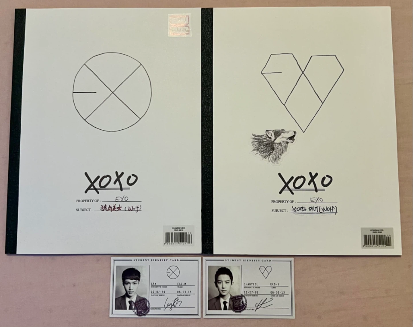 EXO XOXO kpop album