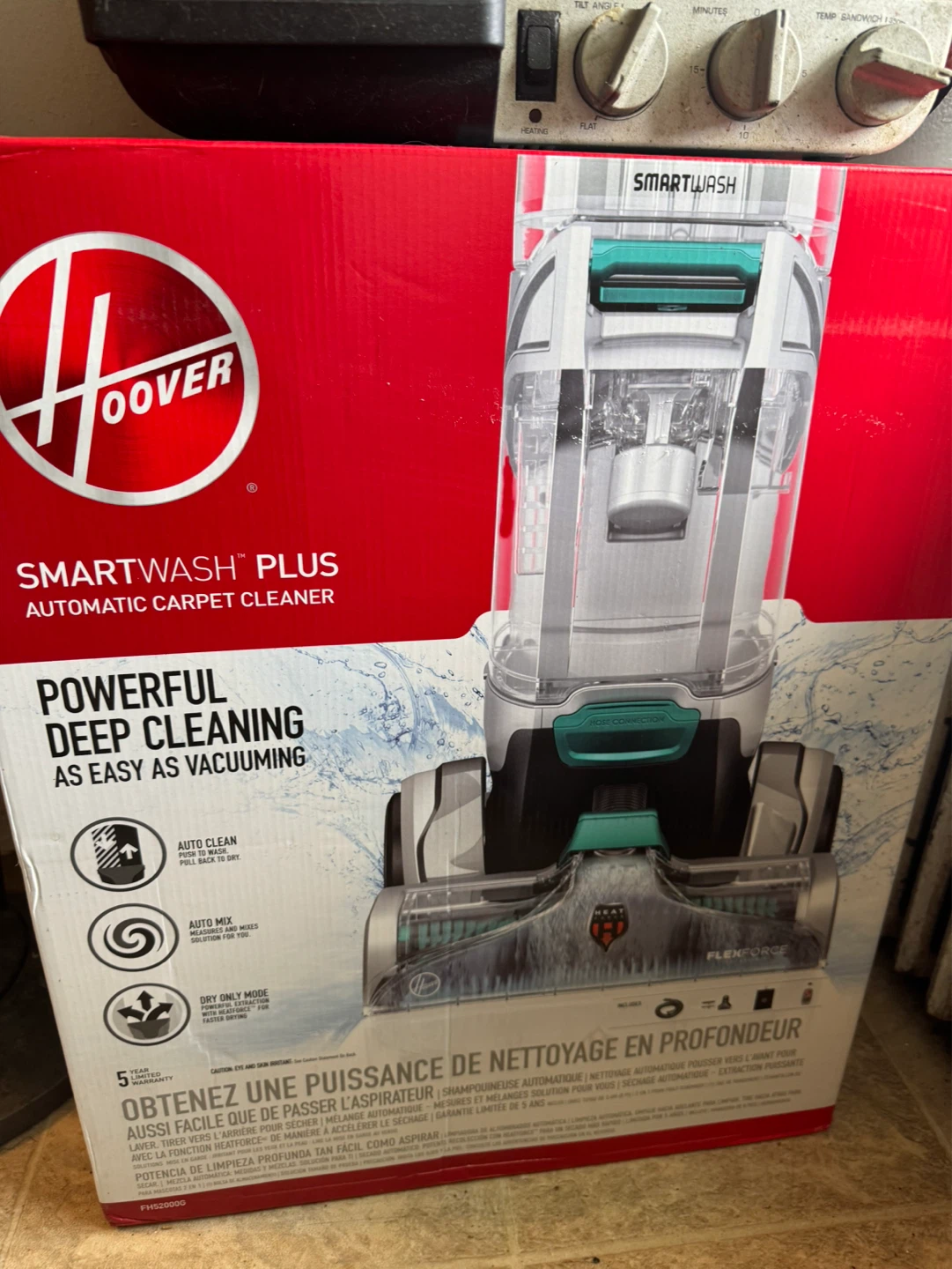 Hoover SmartWash Plus Automatic Carpet Cleaner