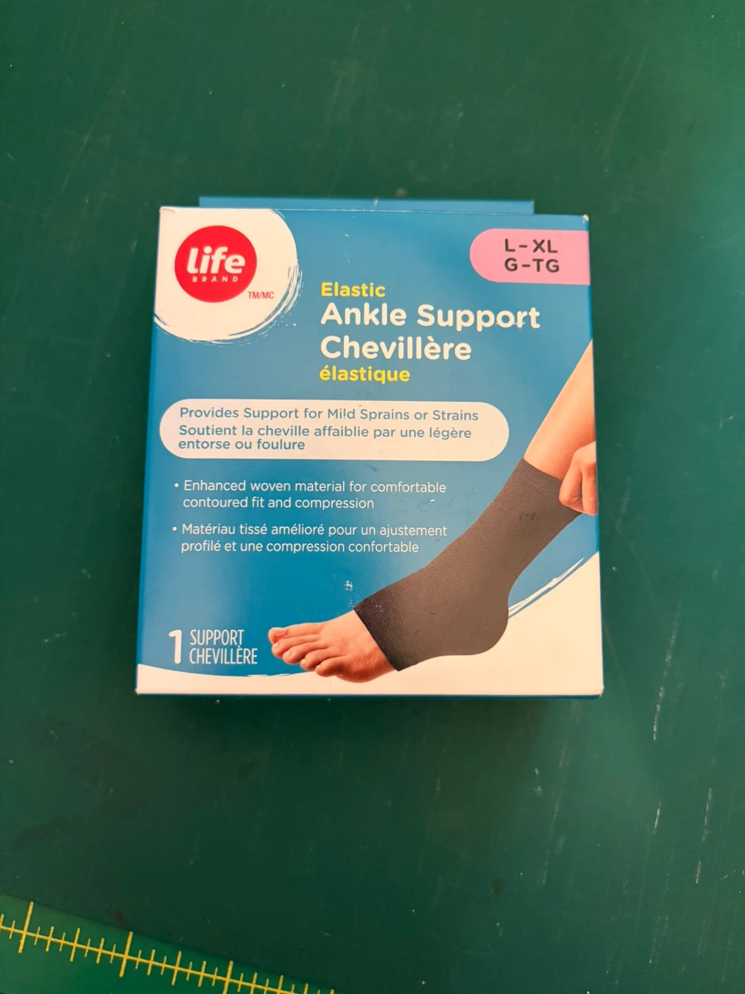 Life Brand Elastic Ankle Support L-XL