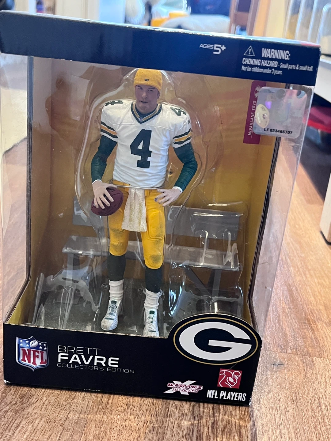 McFarlane Toys Brett Favre Collector's Edition Action Figure