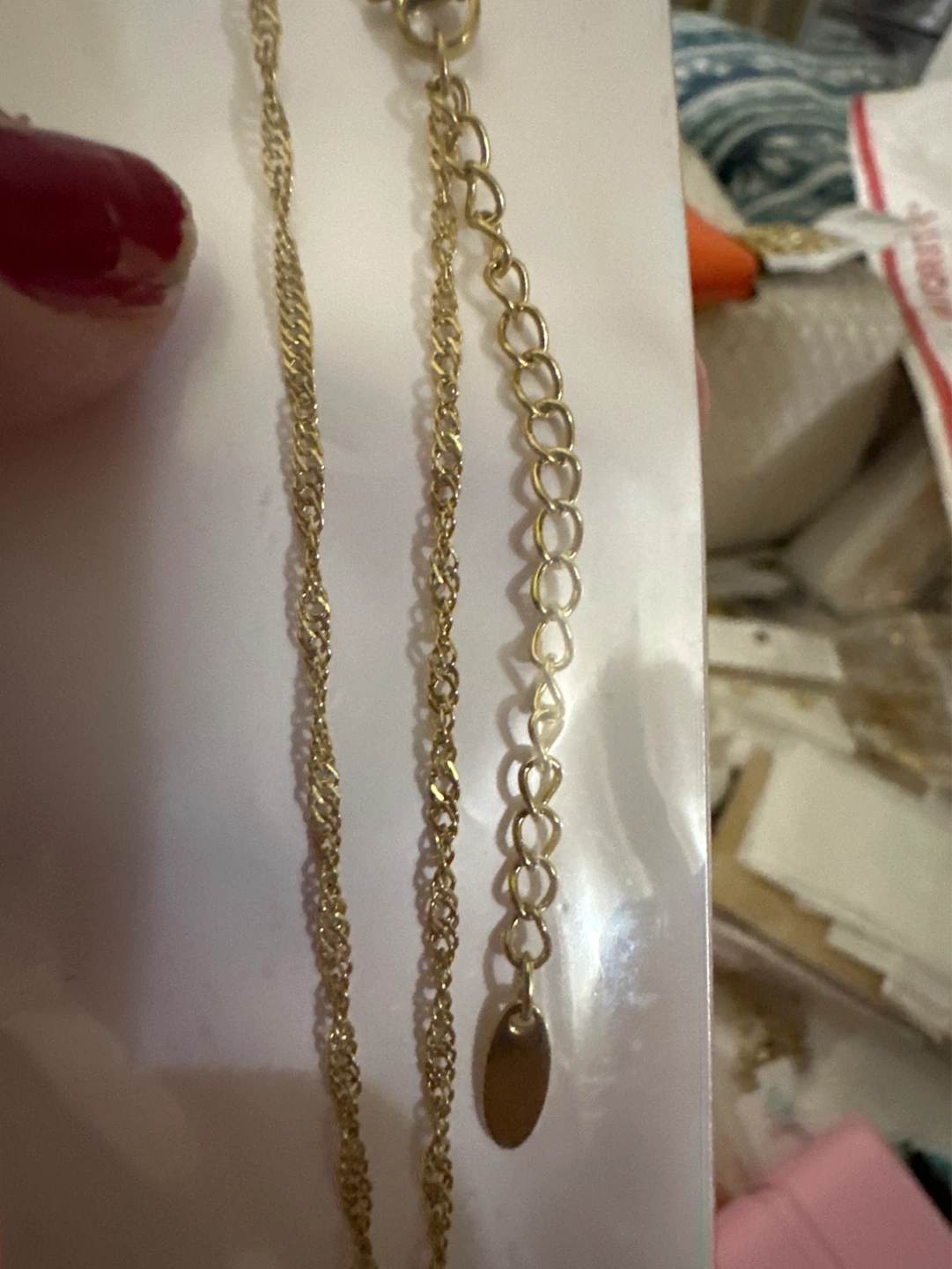 KUPING Gold laminatedFlower Pendant Necklace - photo 3