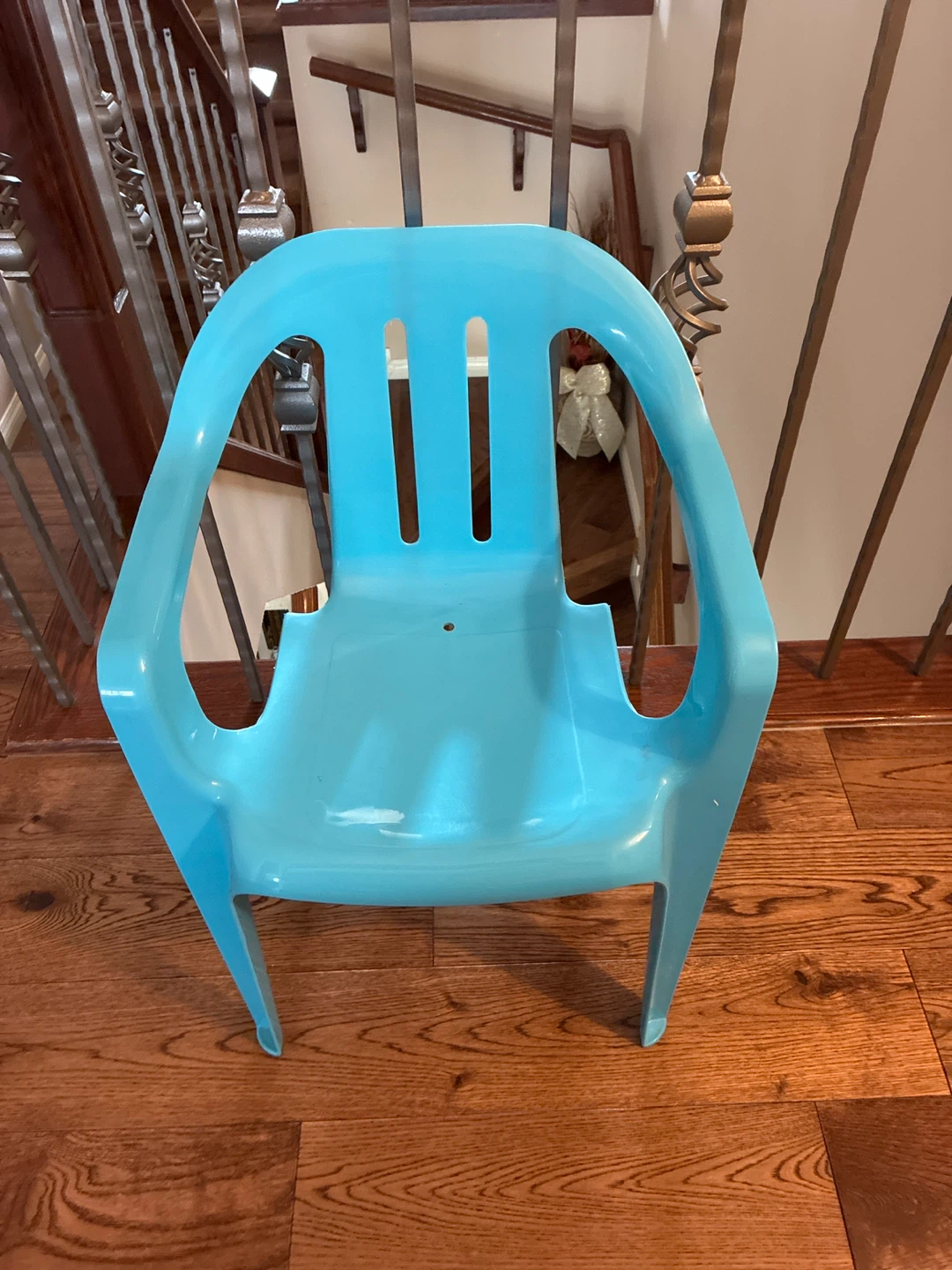 Blue Plastic Chair