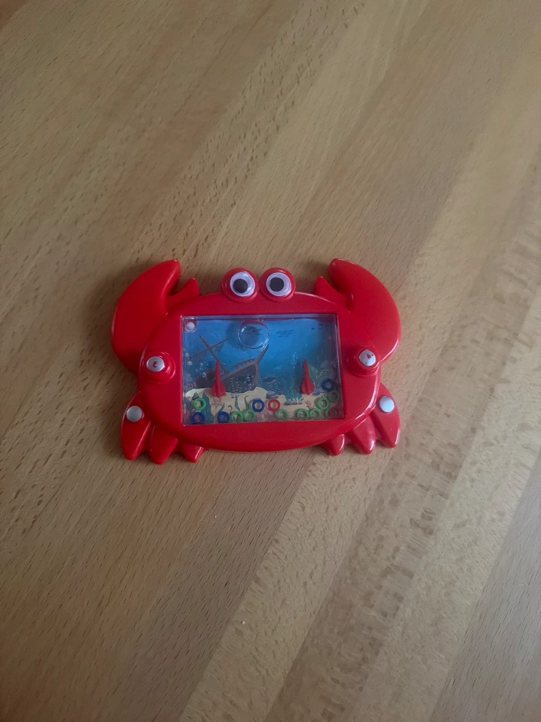 Red Crab Water Game Toy