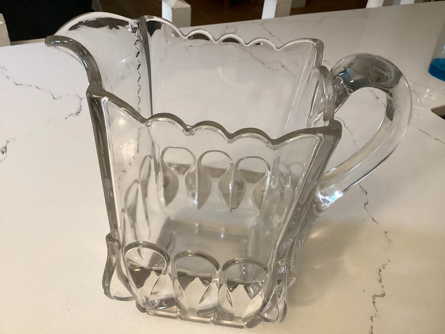 Clear Glass Pitcher