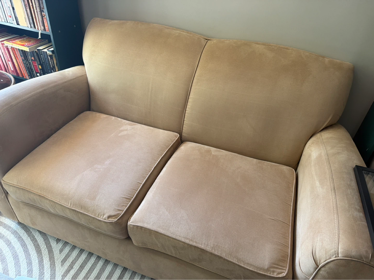 Comfy Tan Boho Couch