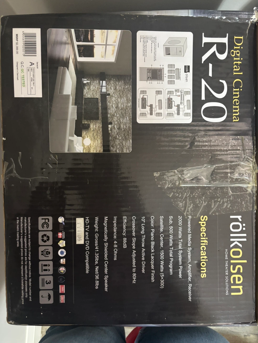 Rökoølsen R-20 Digital Cinema 5.1 Surround Sound System - photo 2