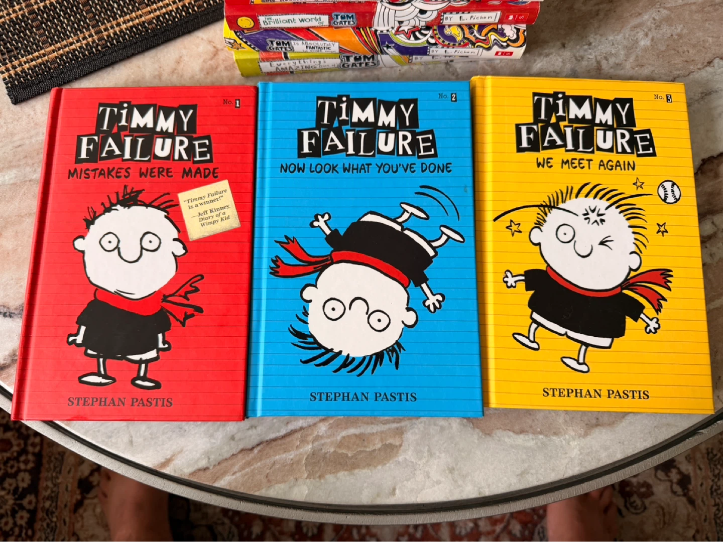 Timmy Failure 3 Hard Cover Books - like New