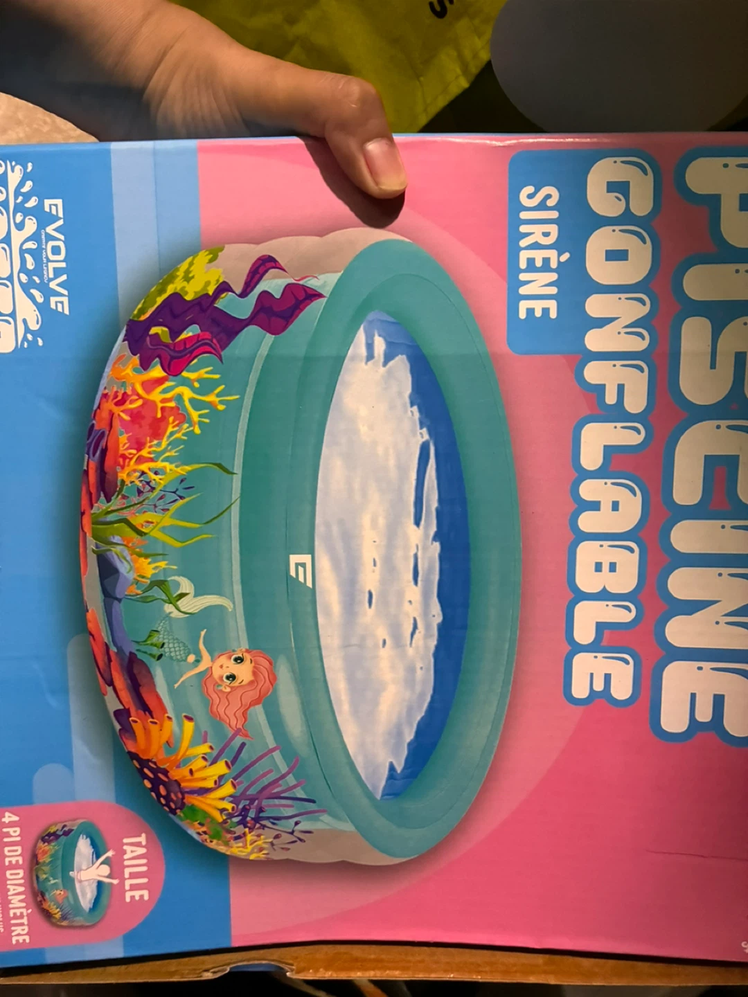 Evolve Mermaid Inflatable Pool - photo 2