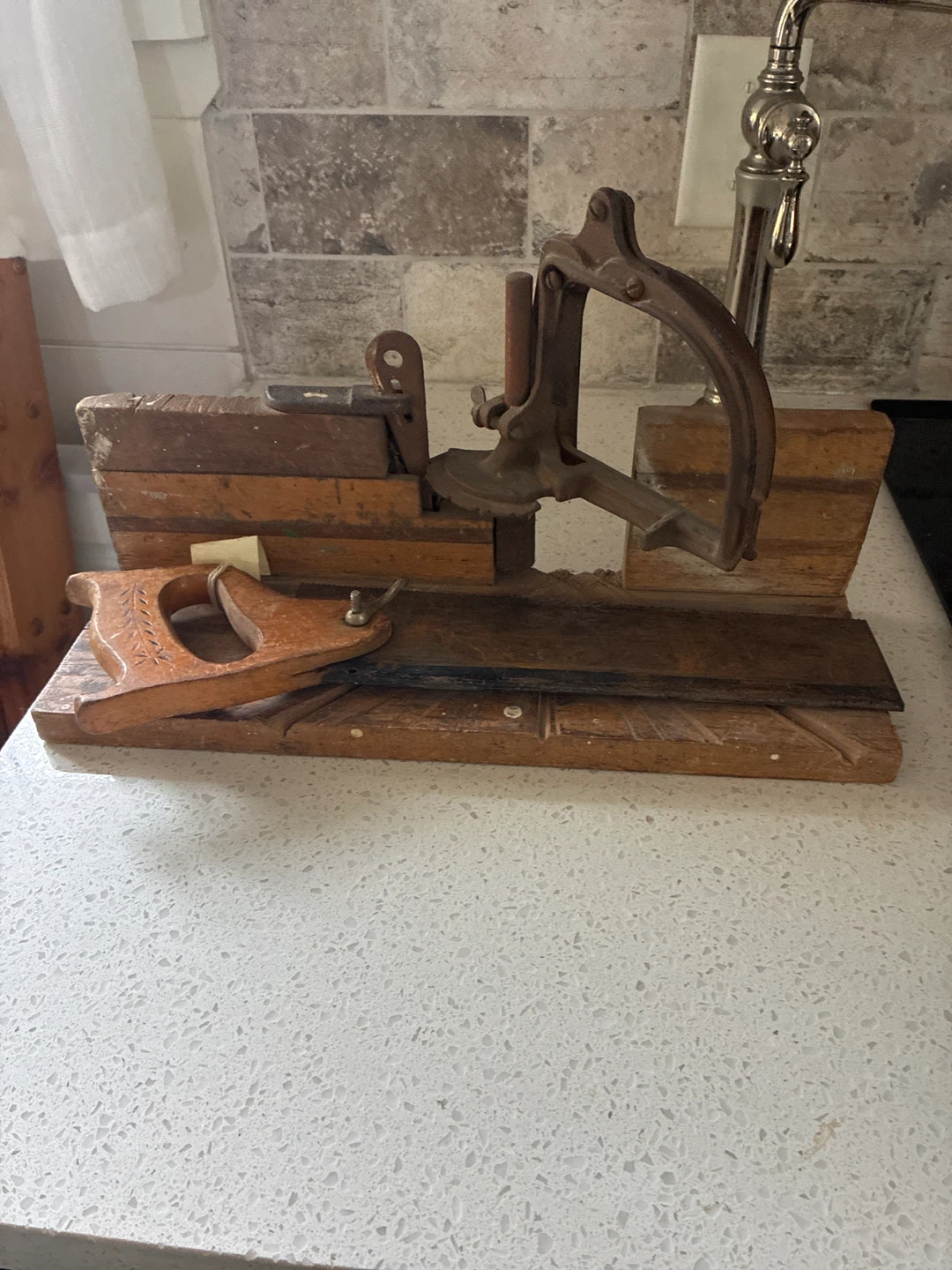 Vintage Mitre Box Saw Tool