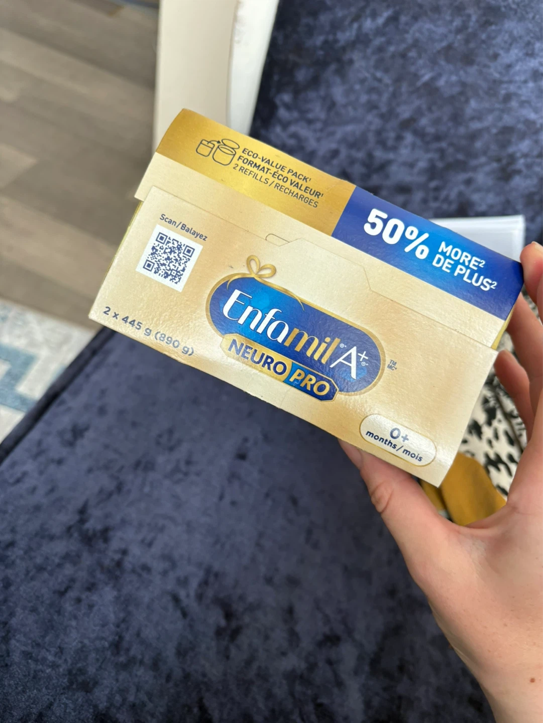 Enfamil A+ Neuro Pro Formula 2 x 445g (890g) - photo 2