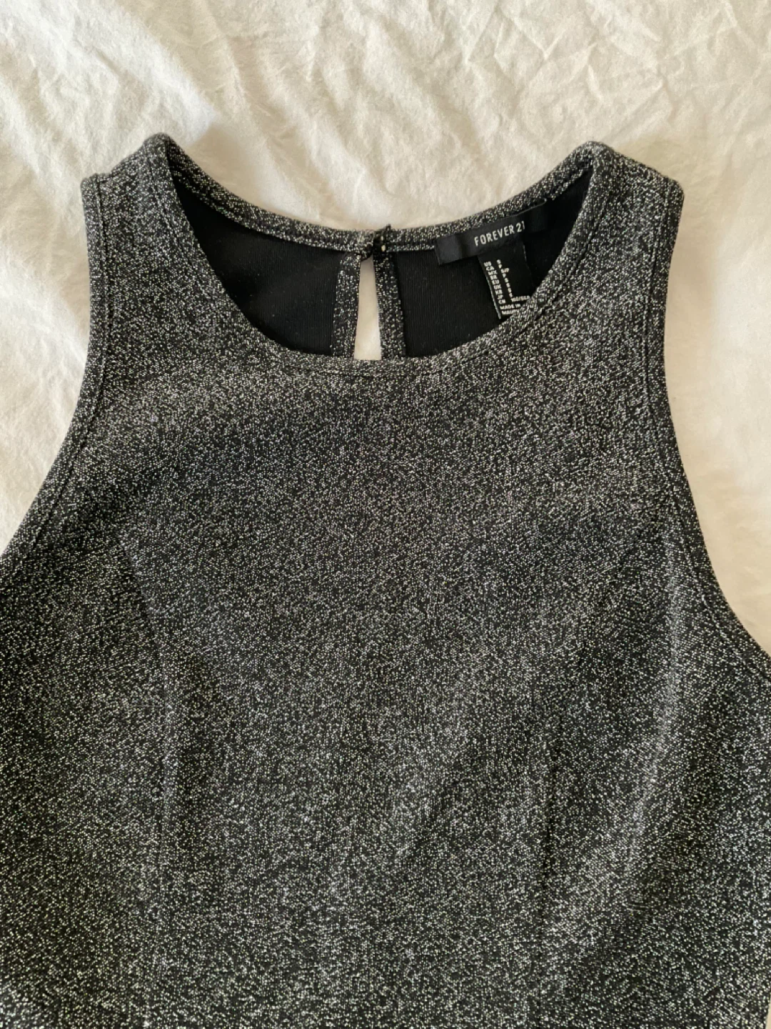 Forever 21 Sparkly Sleeveless Romper - photo 2