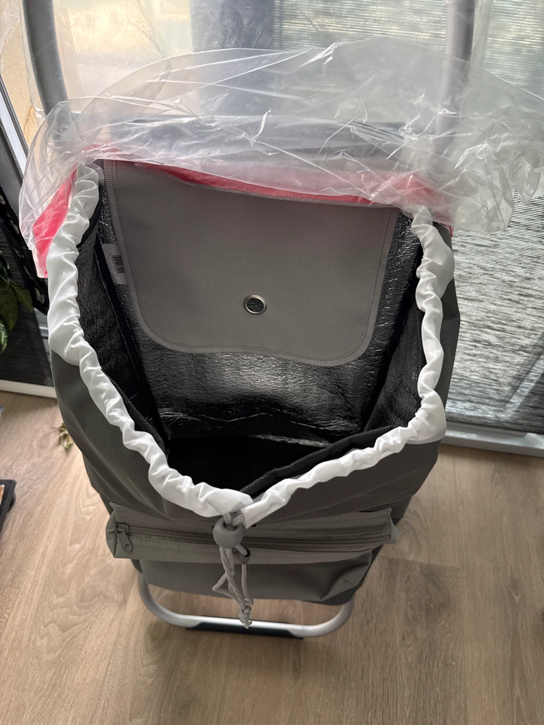 Grey Shopping Trolley